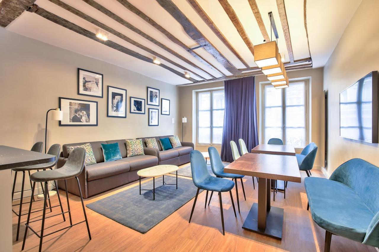 73 - Etienne Marcel Lägenhet Paris Exteriör bild