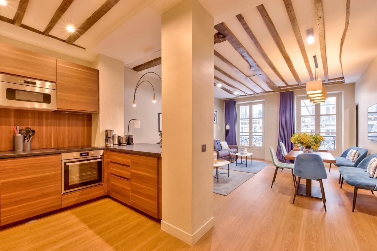 73 - Etienne Marcel Lägenhet Paris Exteriör bild